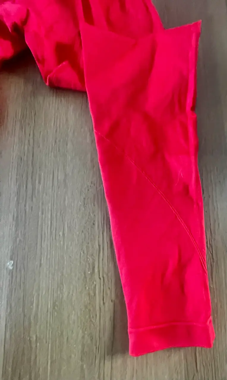 Leggings rojos mujer - miniatura 2