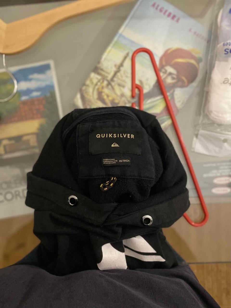 Polerón negro con capucha QUIKSILVER Niño - miniatura 2