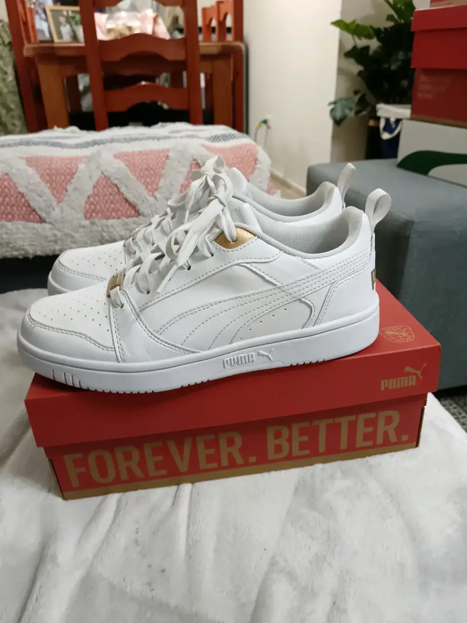 Zapatillas blancas Puma - miniatura 2