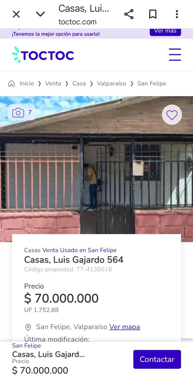 Se vende casa