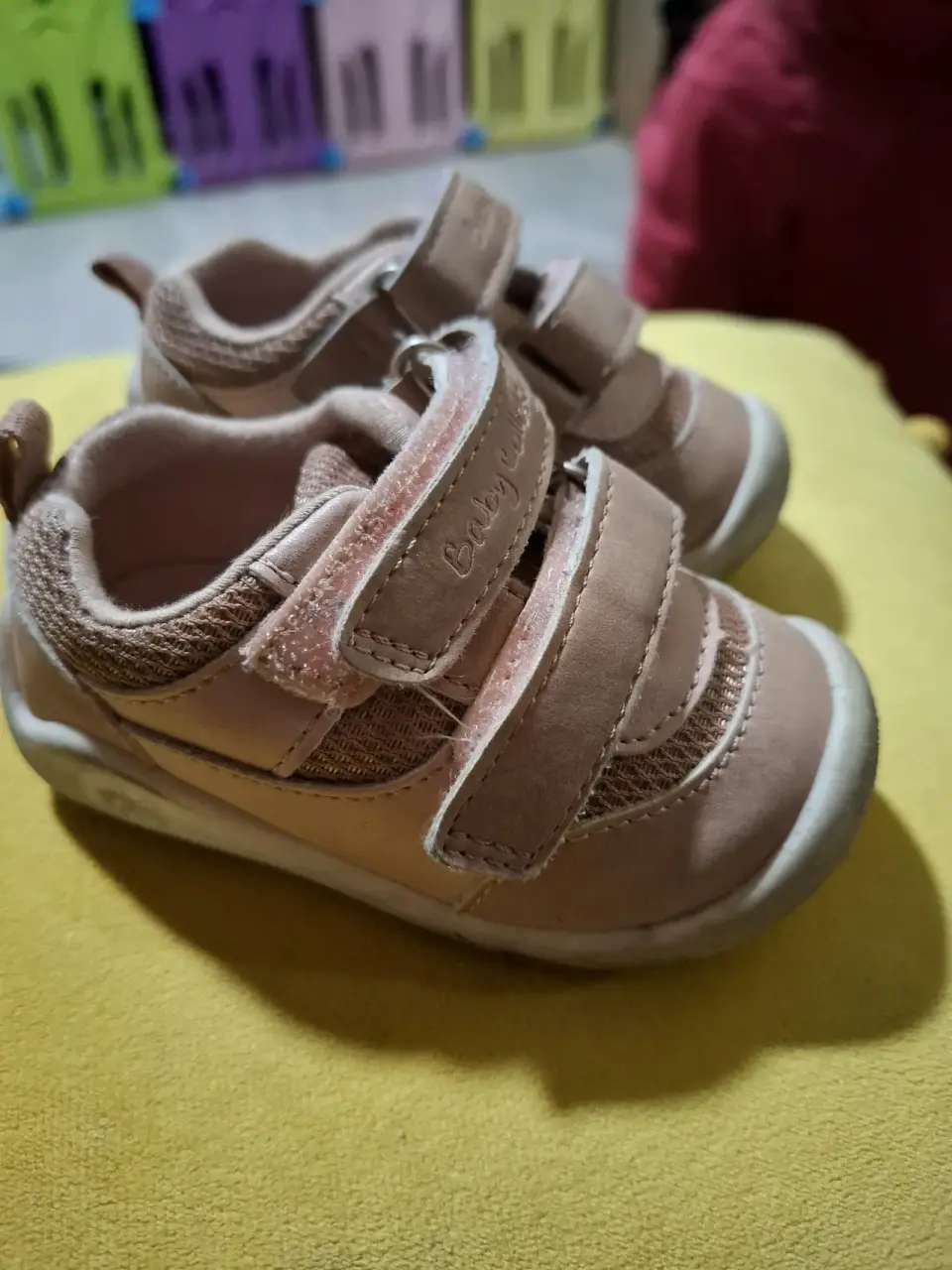 Zapatillas bebé rosa Baby Club