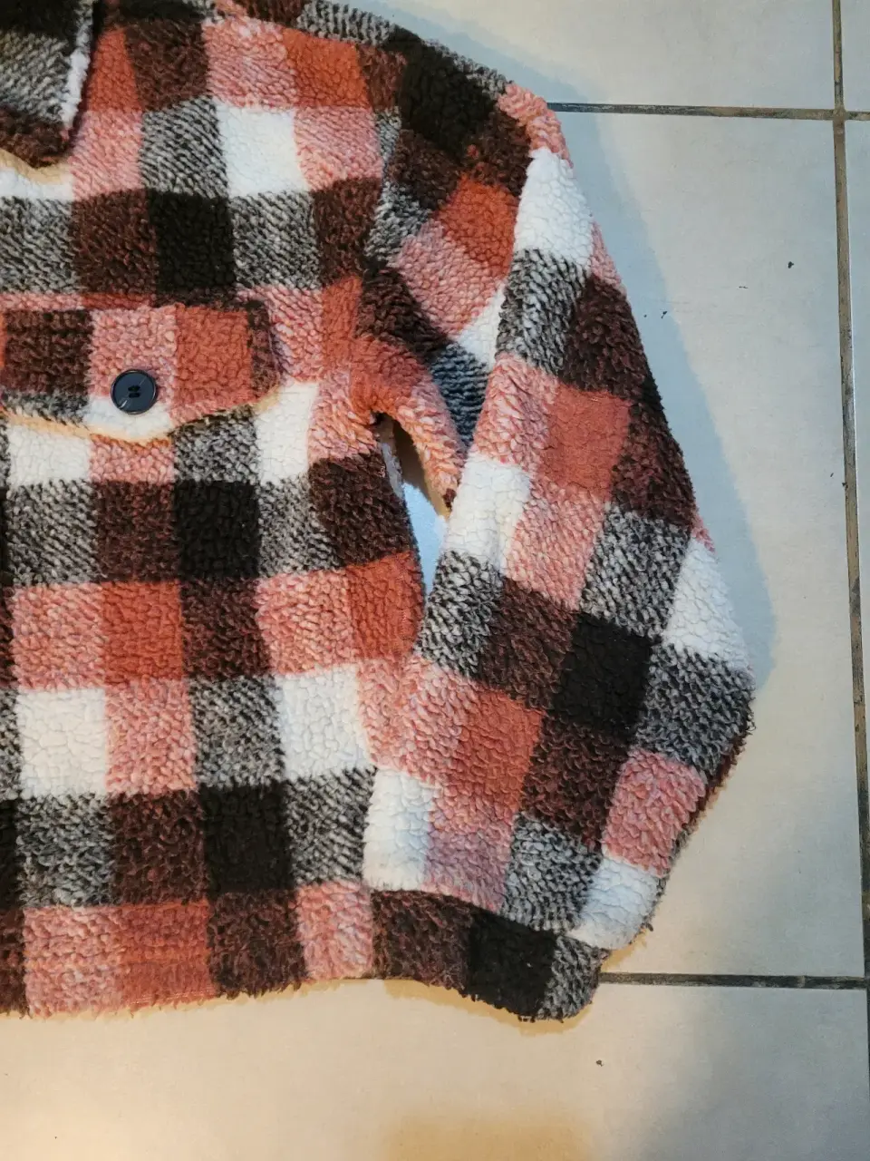 Chaqueta a cuadros vichy - miniatura 3