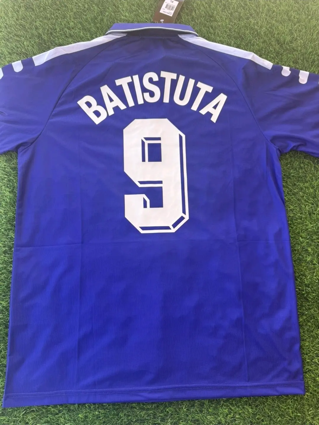 Camiseta Fiorentina 1998 " Batistuta 9 " - miniatura 2