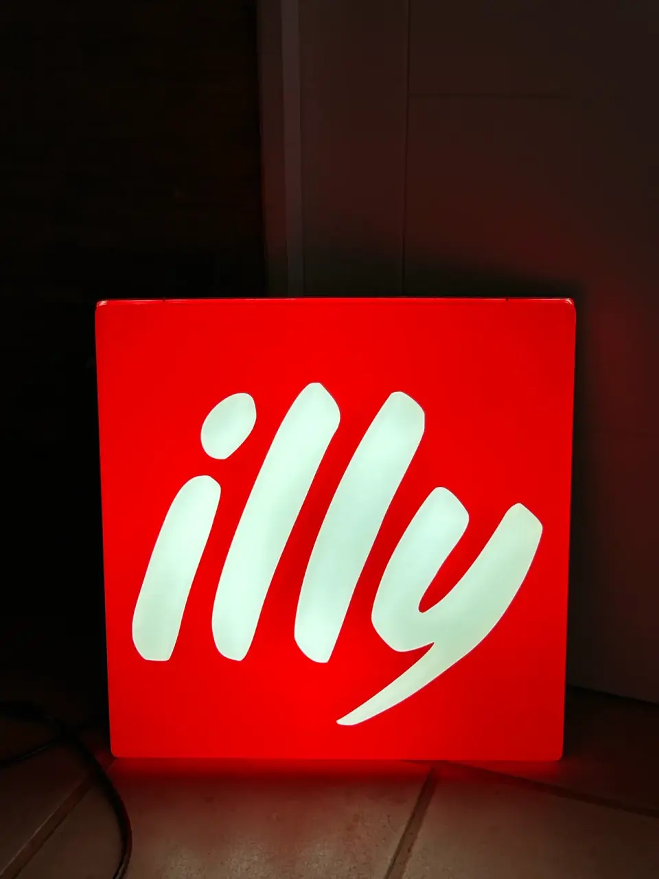 Cartel luminoso Illy - miniatura 1