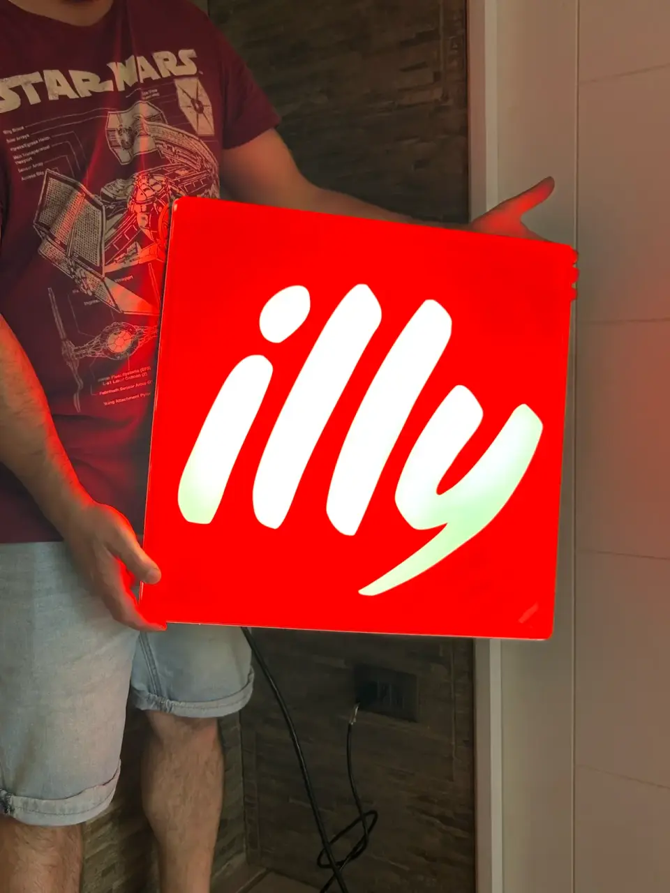 Cartel luminoso Illy - miniatura 2