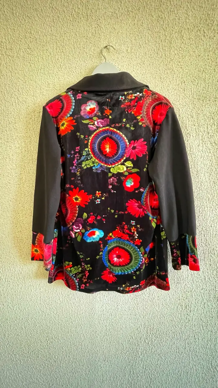 Chaqueta floral multicolor - miniatura 2