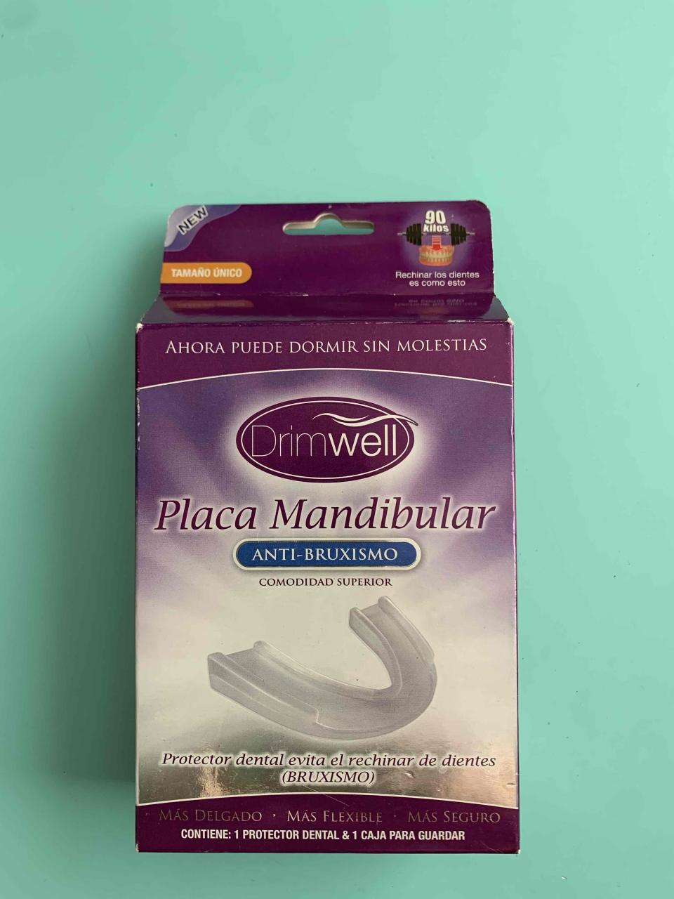 Placa Mandibular Drimwell Anti-Bruxismo