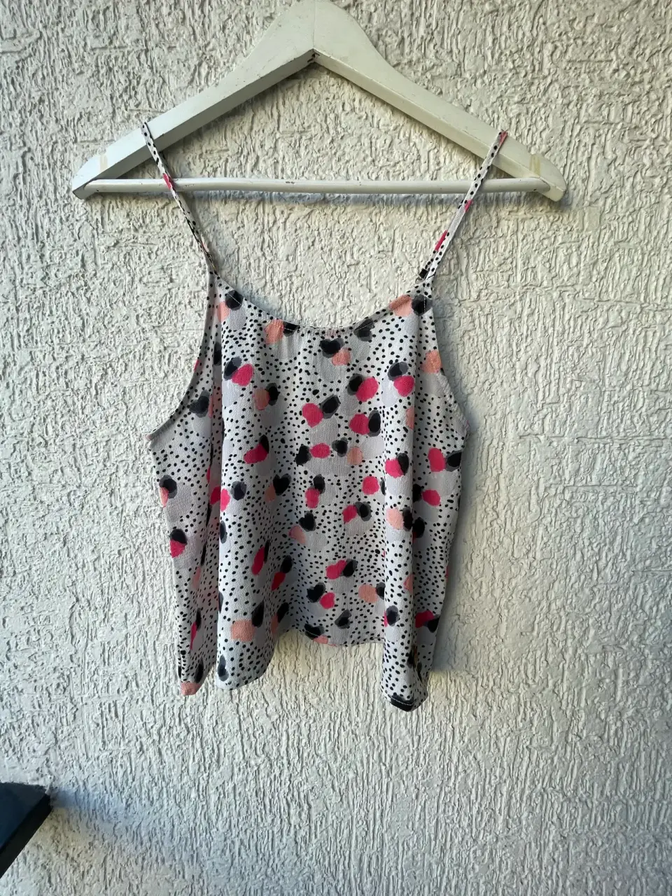 Polera de tirantes con estampado - miniatura 1