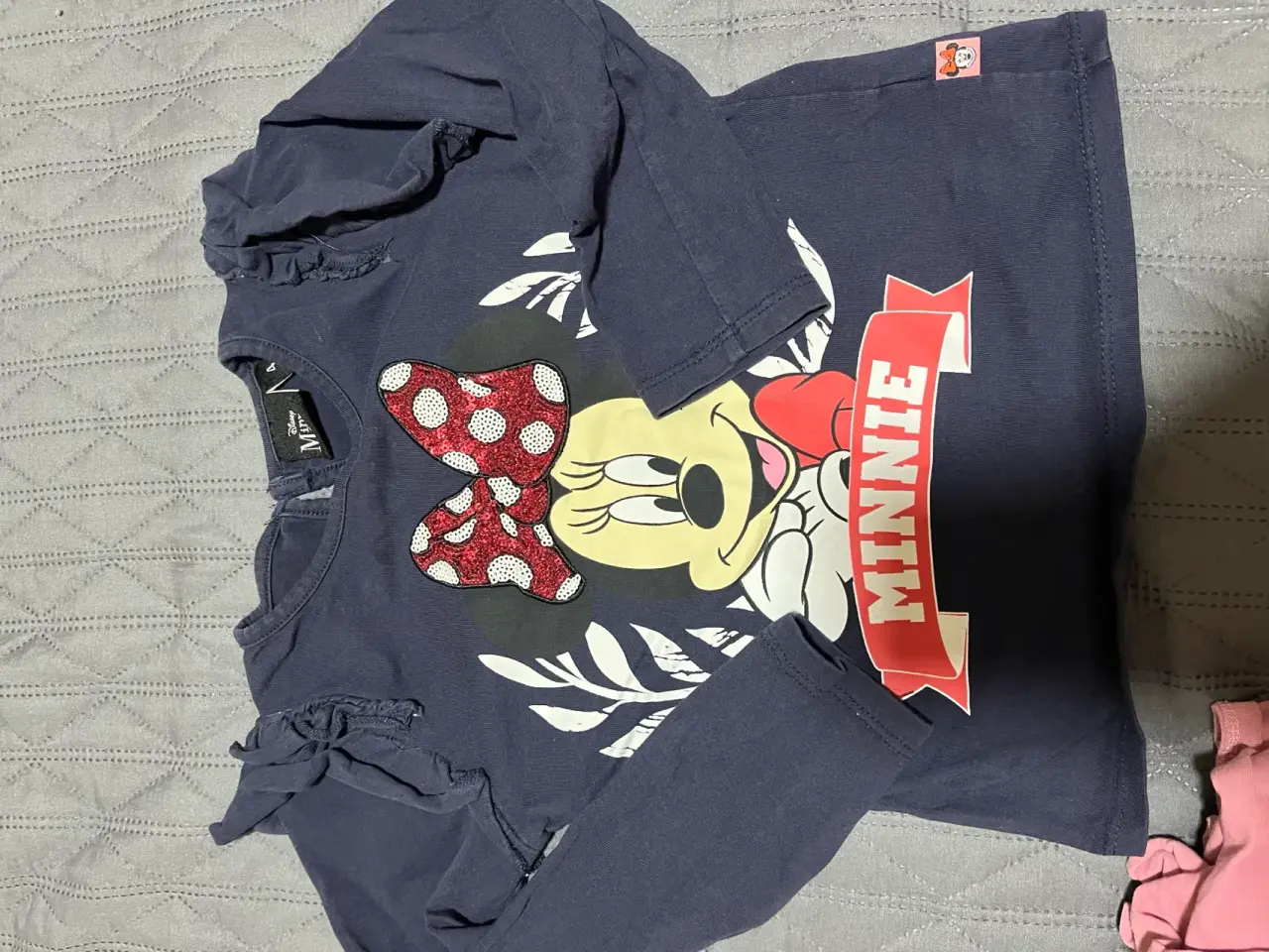 Polera azul y rosa de Minnie - miniatura 1