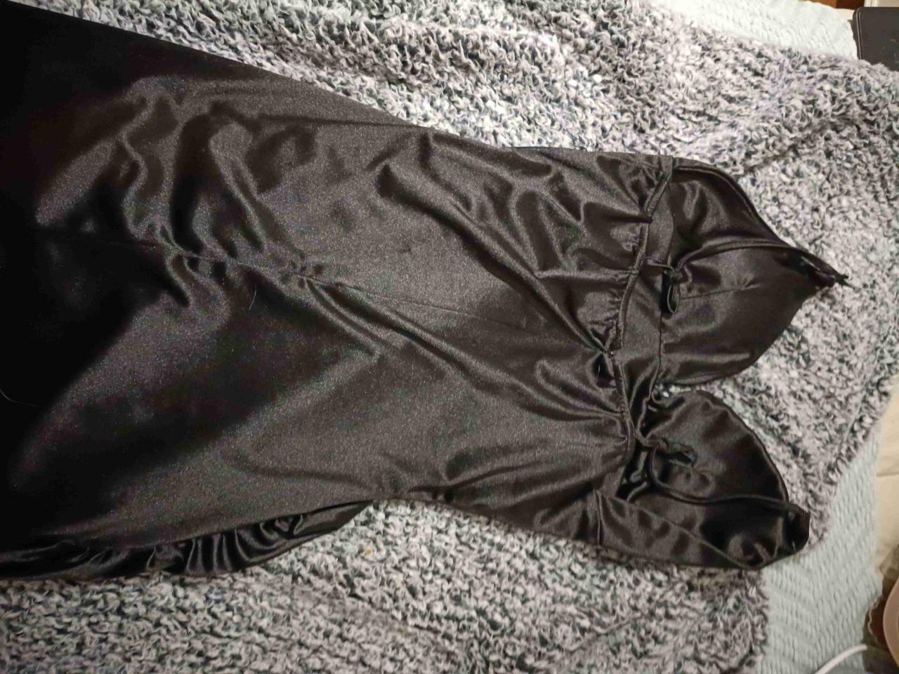 Mini Vestido negro para fiestas - miniatura 2