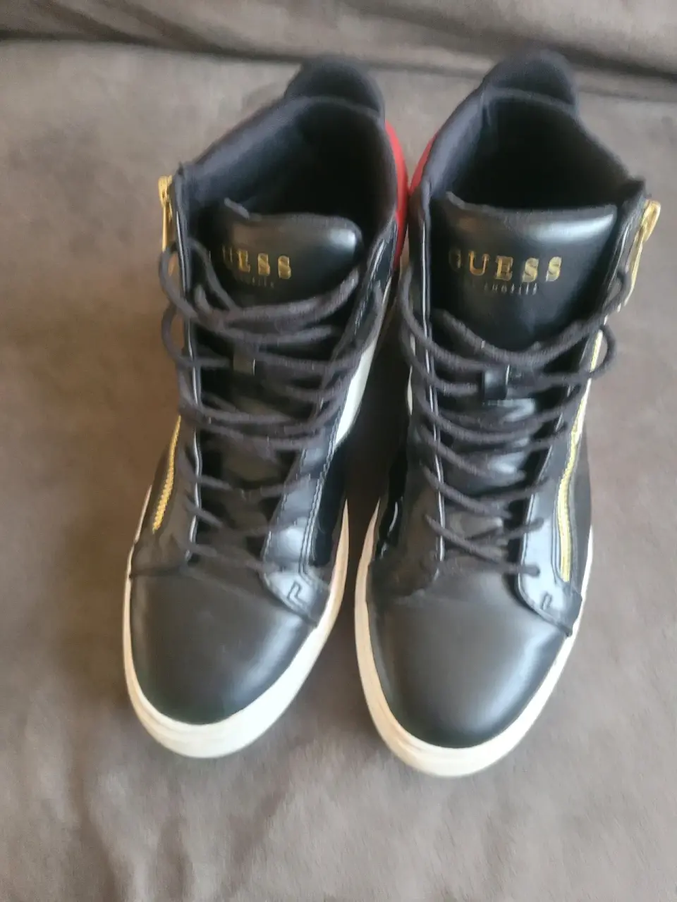 Zapatillas Guess negras con cremallera - miniatura 3