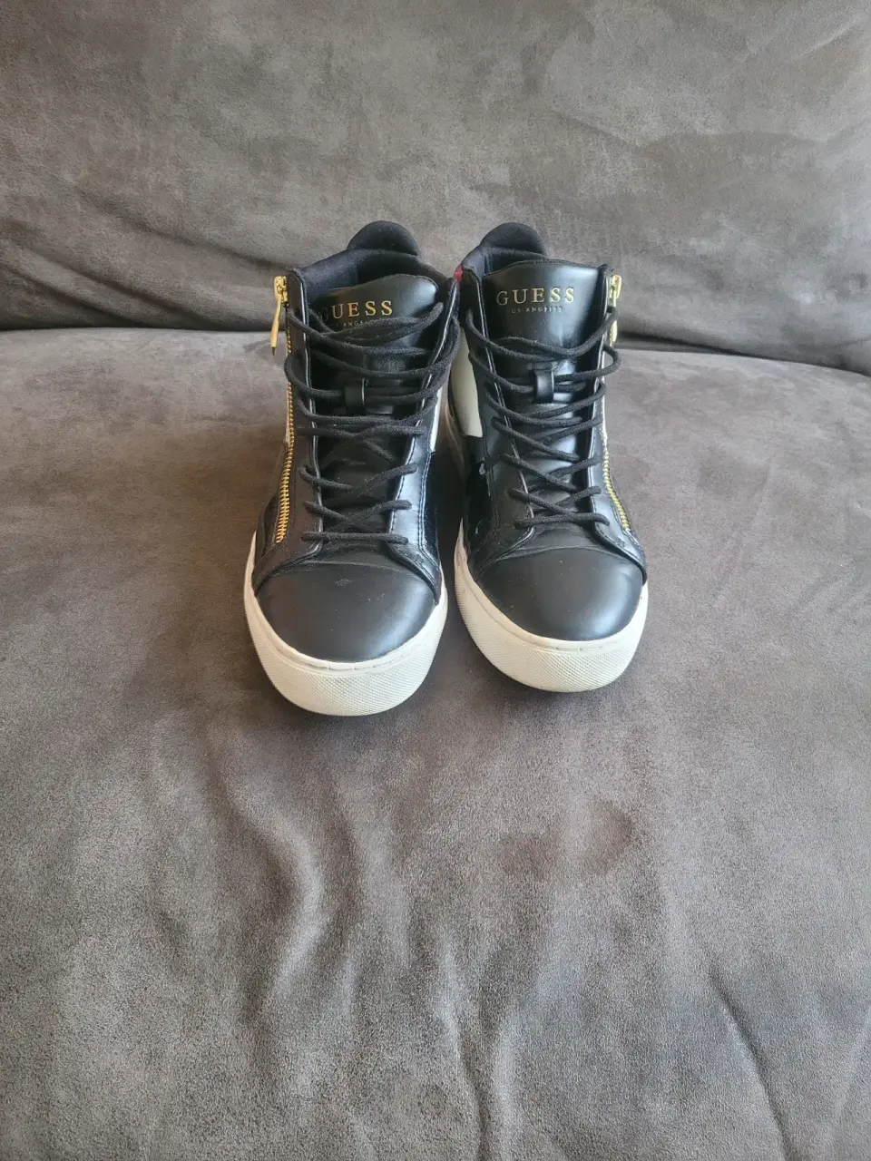 Zapatillas Guess negras con cremallera - miniatura 5