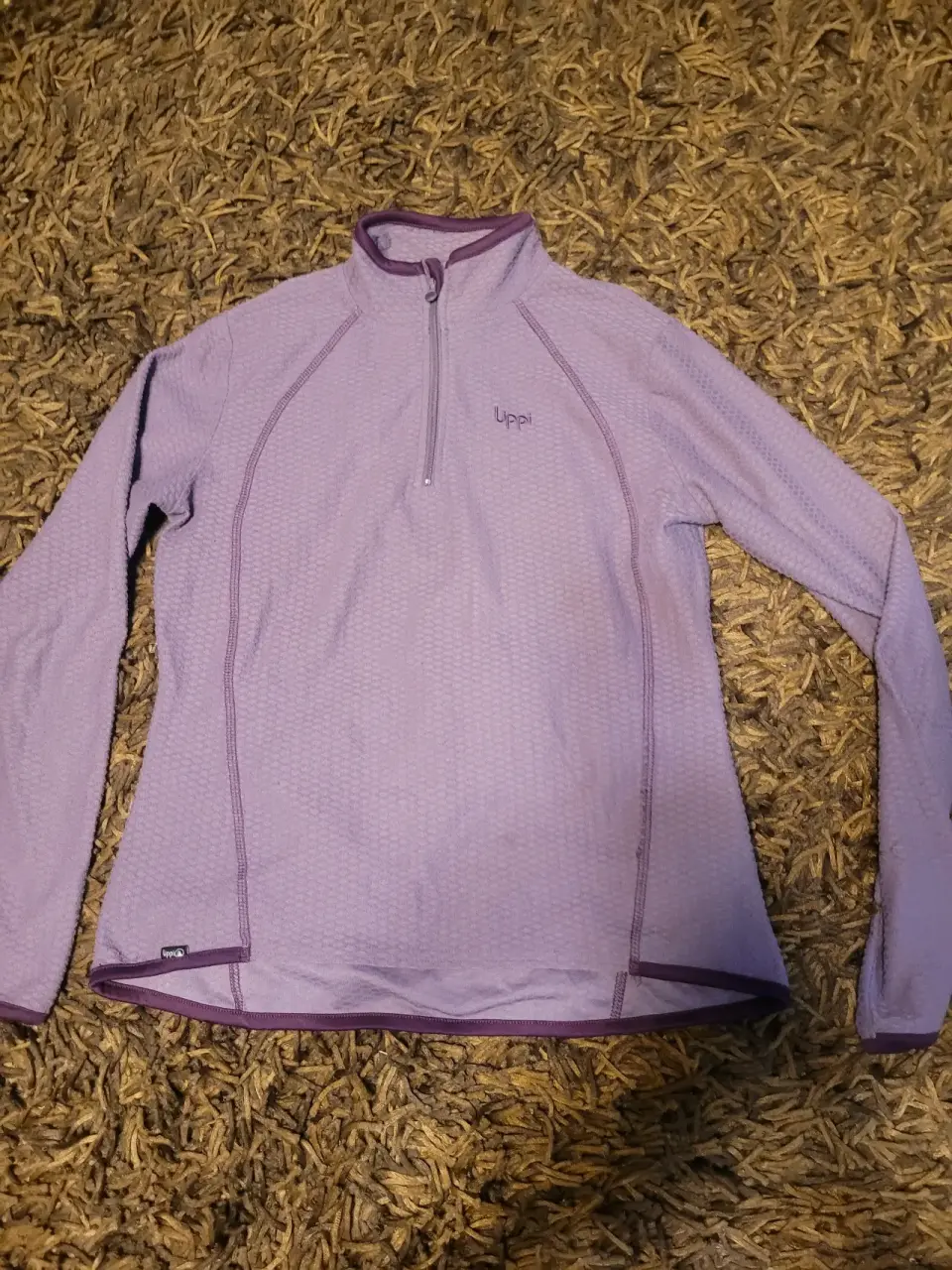 Polerón morado con cierre medio - miniatura 2