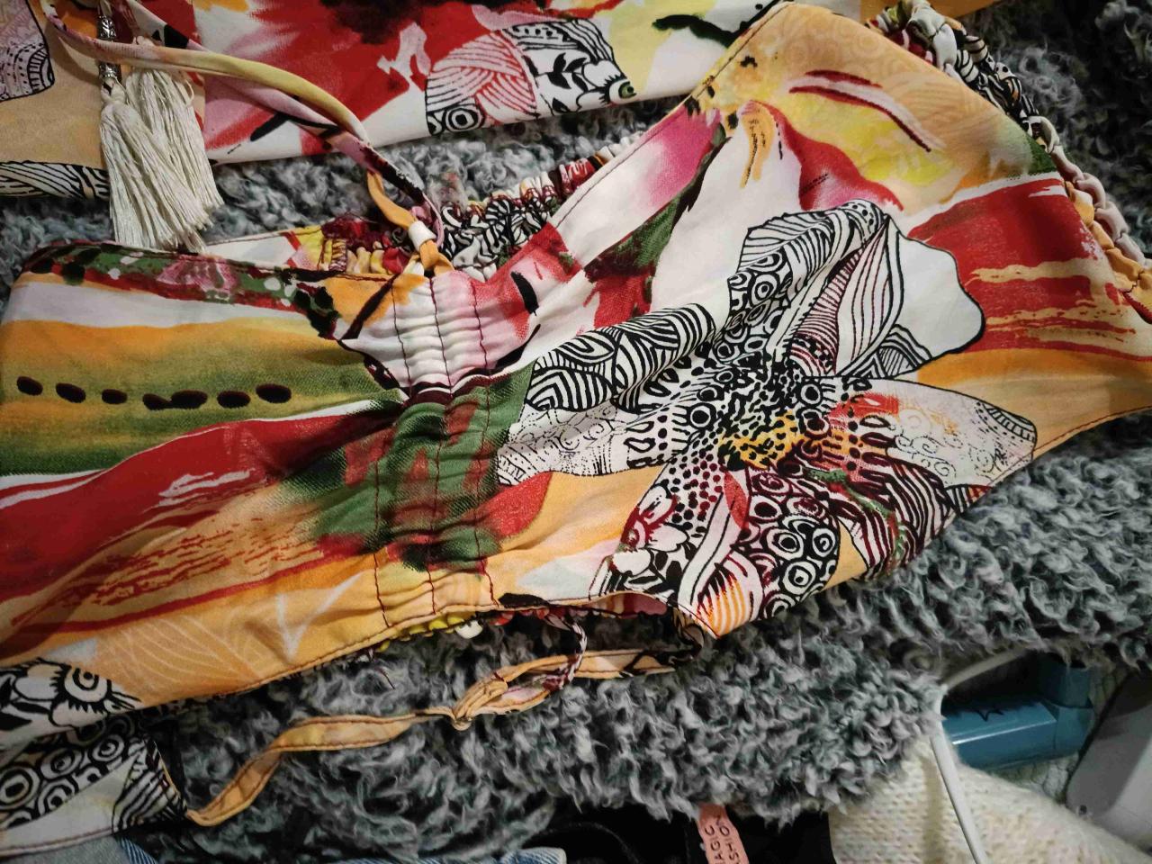 Conjunto Floral Brasilero Talla U - miniatura 2