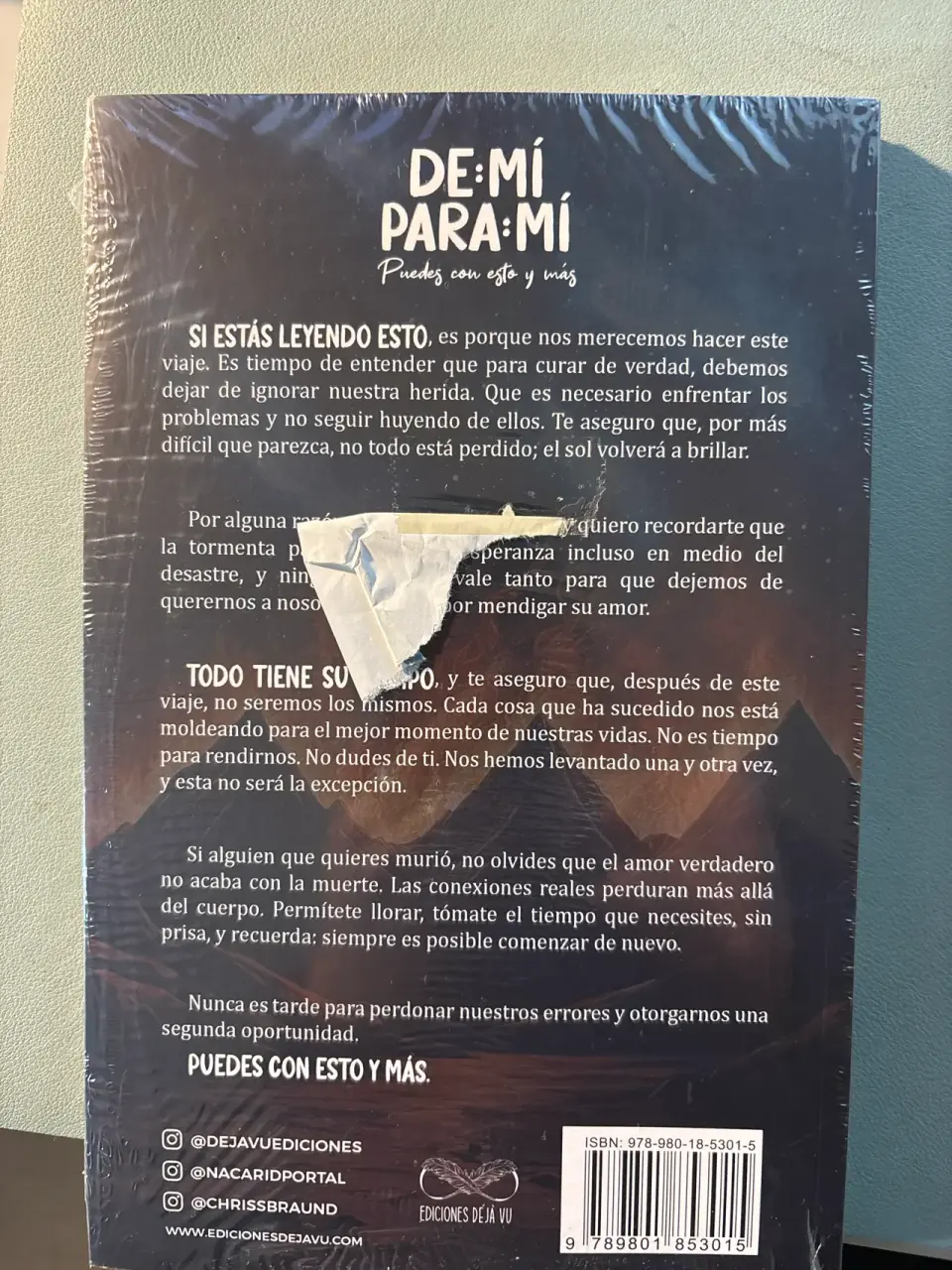 Libro 'De: Mí Para: Mí' - miniatura 2