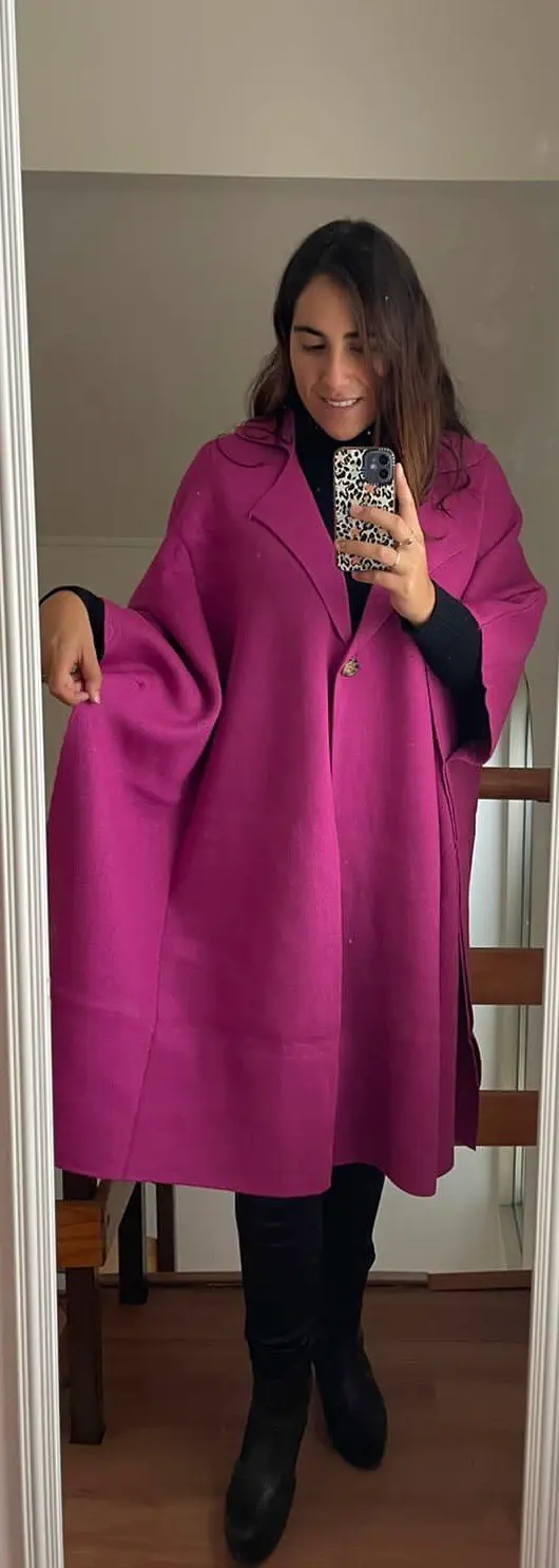 Capa  larga oversize - miniatura 5