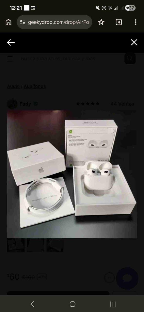 Audífonos inalámbricos replicas Air Pod 3 - miniatura 1