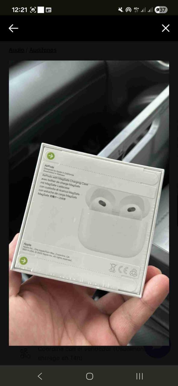 Audífonos inalámbricos replicas Air Pod 3 - miniatura 2