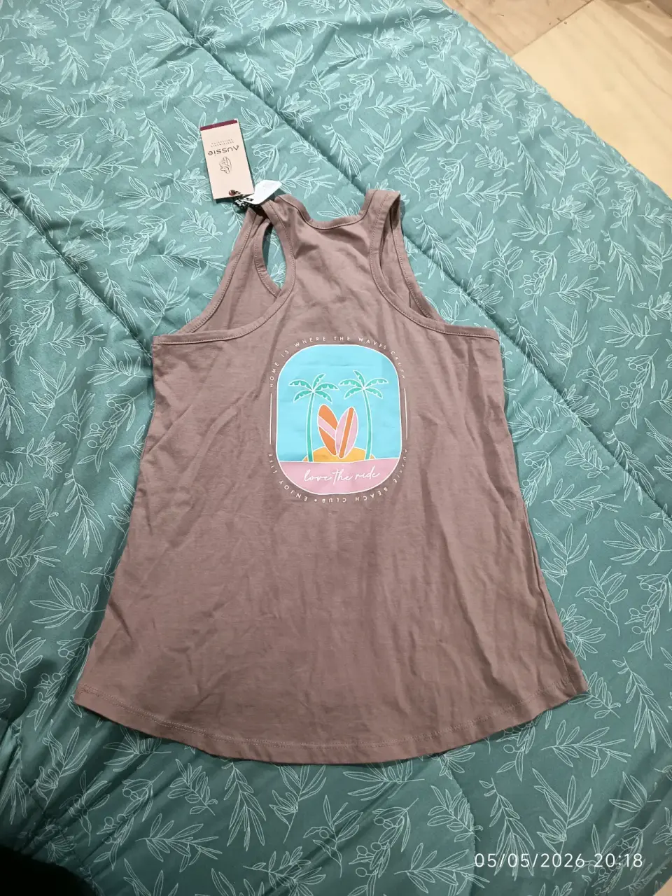 Polera sin mangas marrón - miniatura 2