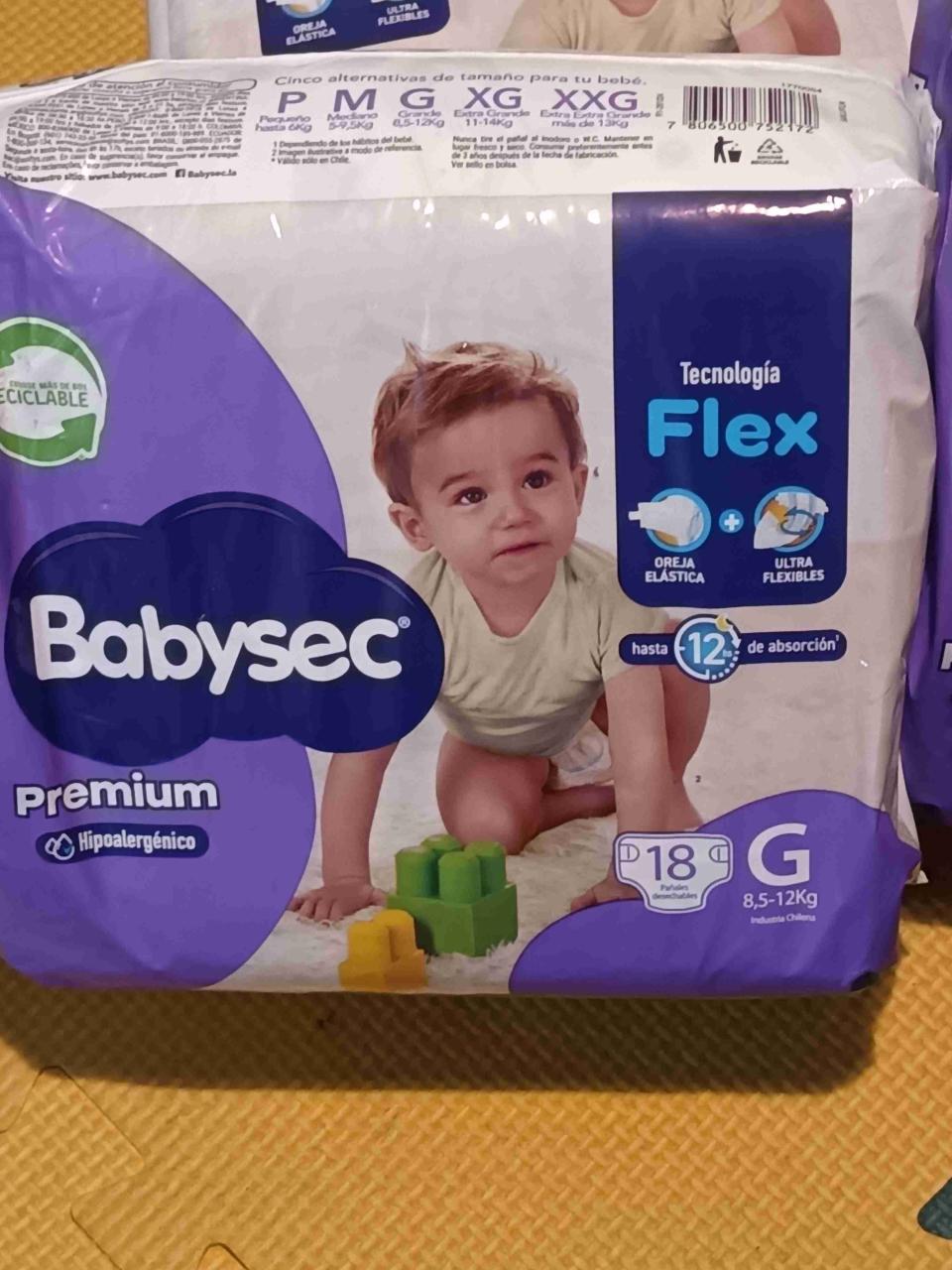 Pañales Babysec Premium talla G - miniatura 3