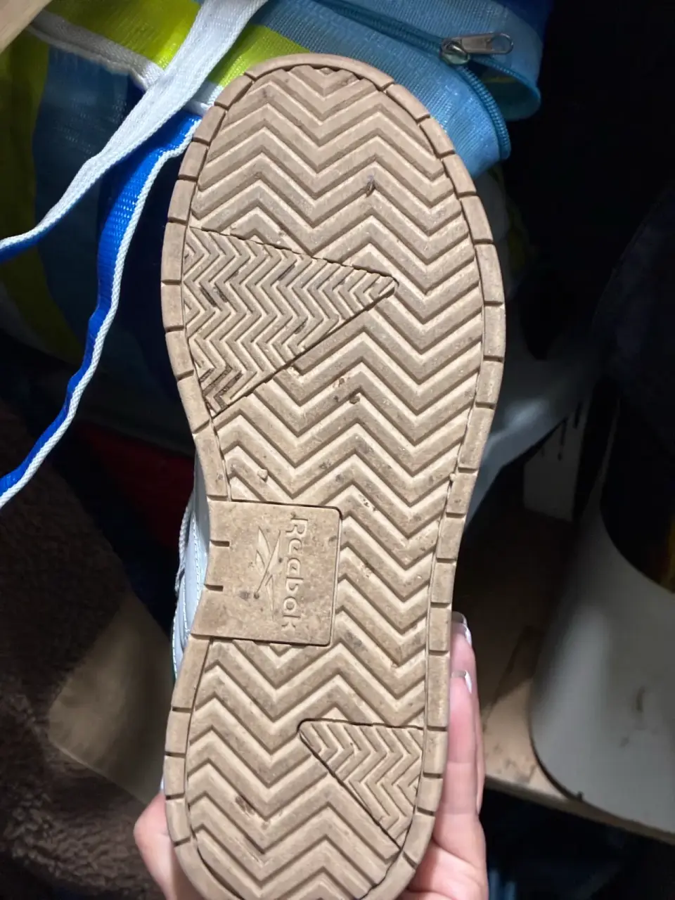 Zapatillas Reebok blancas y verdes - miniatura 4