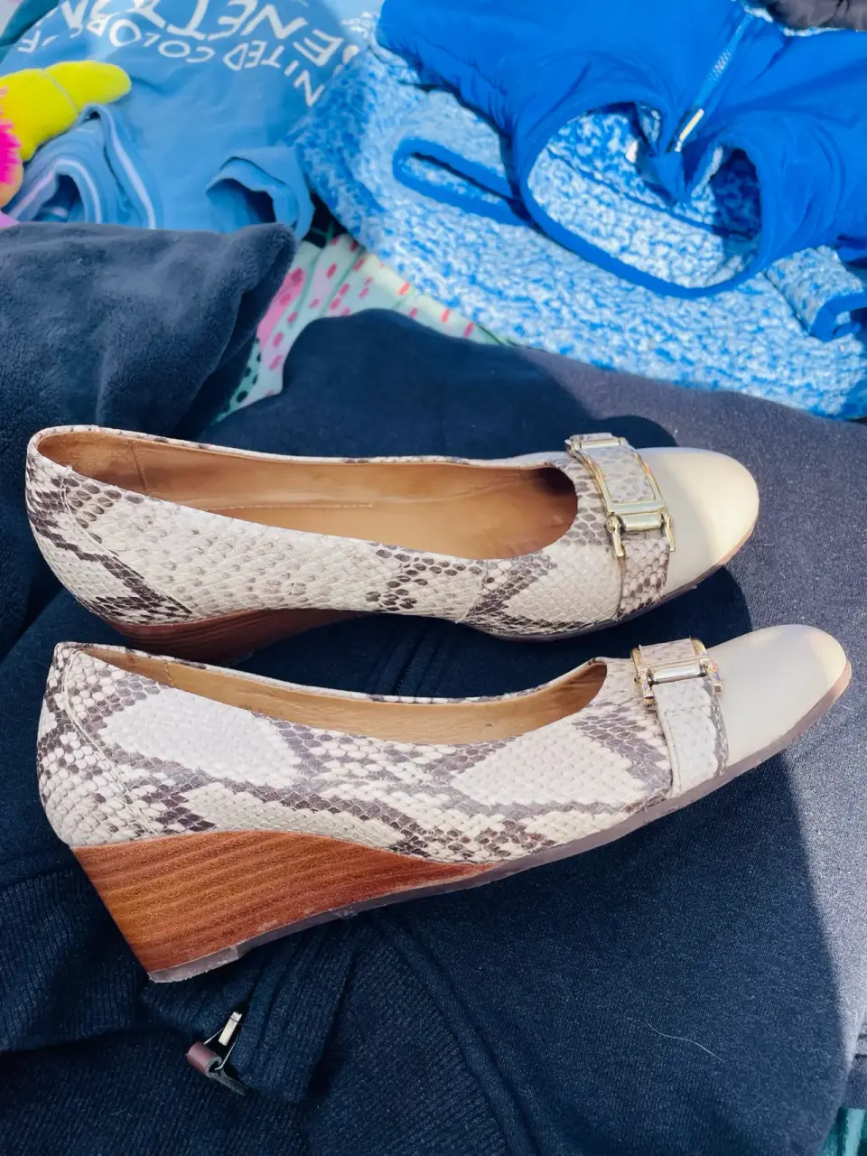 Zapatos Gacel planos blancos elegantes - miniatura 2