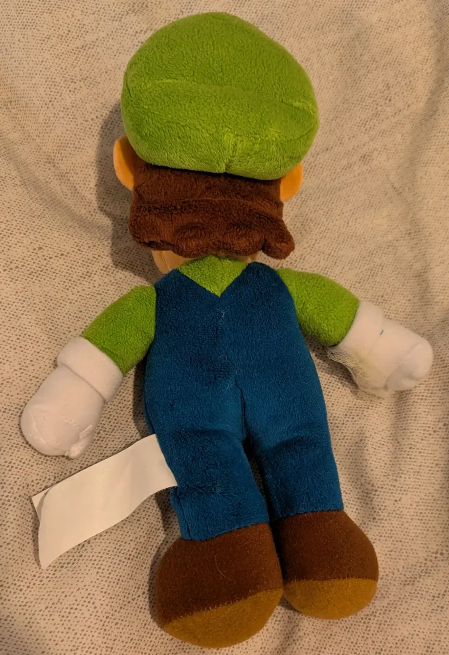 Peluche Luigi 25 cms - miniatura 2