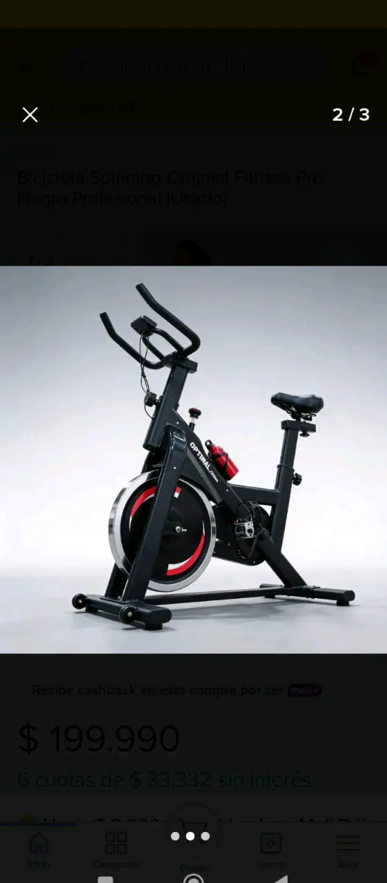 Bicicleta de spinning profesional - miniatura 2