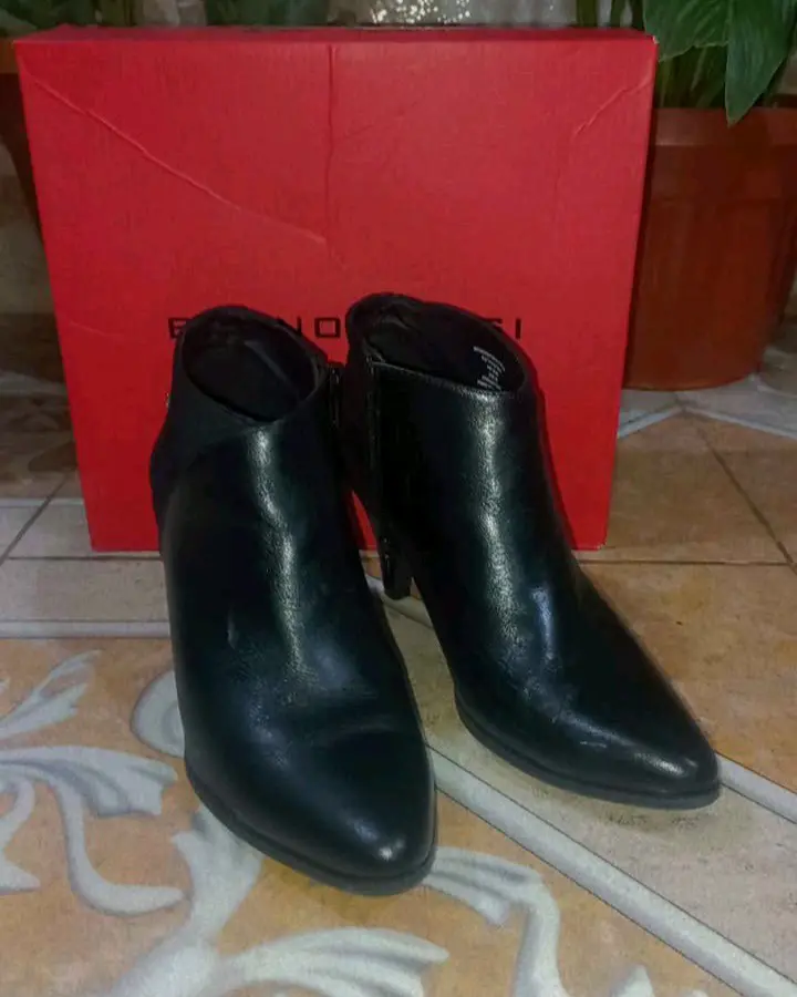 Botines de cuero negro Bruno Rossi - miniatura 2