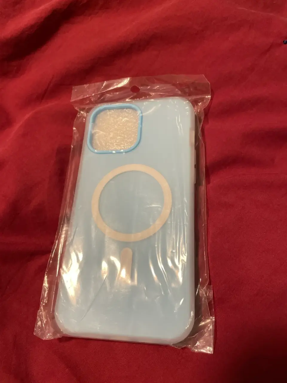 Funda para celular azul