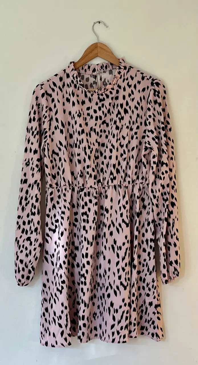 Vestido estampado animal print - miniatura 2