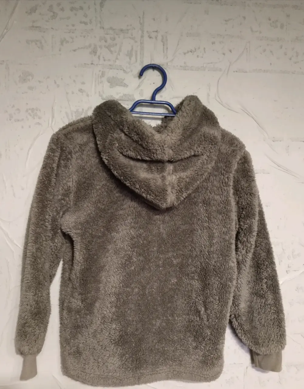 Poleron polar con capucha gris - miniatura 2