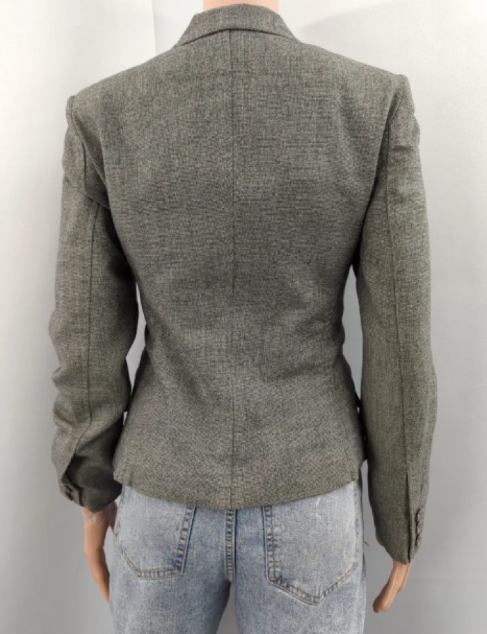 Blazer gris de mujer - miniatura 2