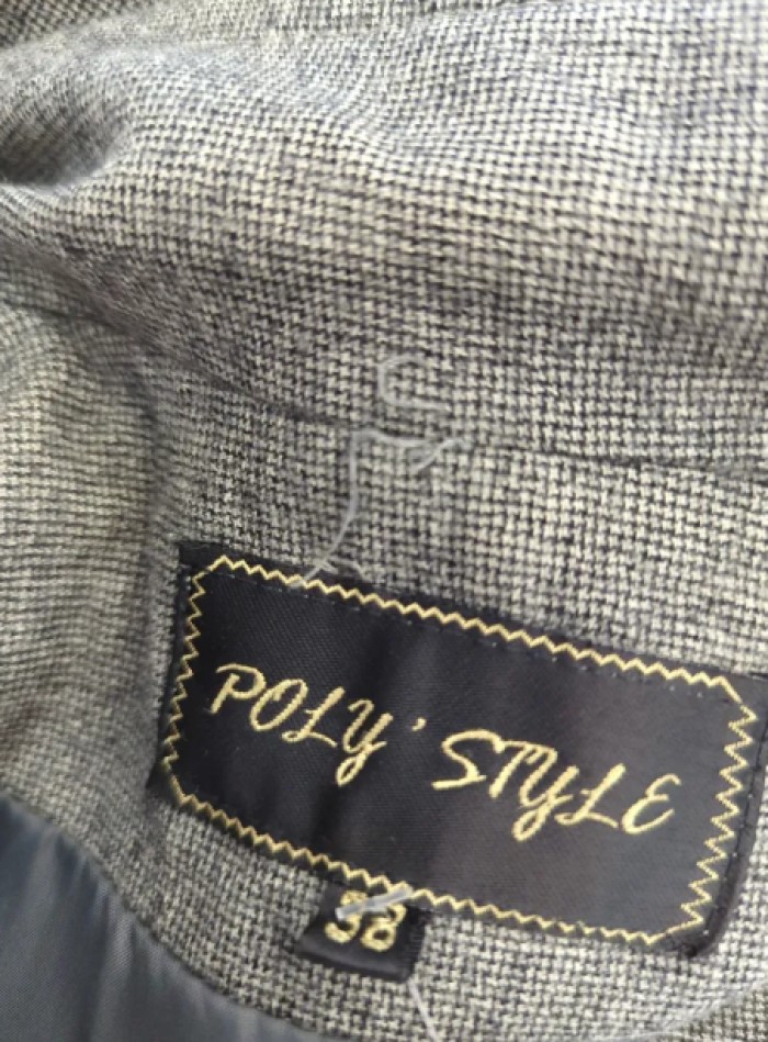 Blazer gris de mujer - miniatura 3