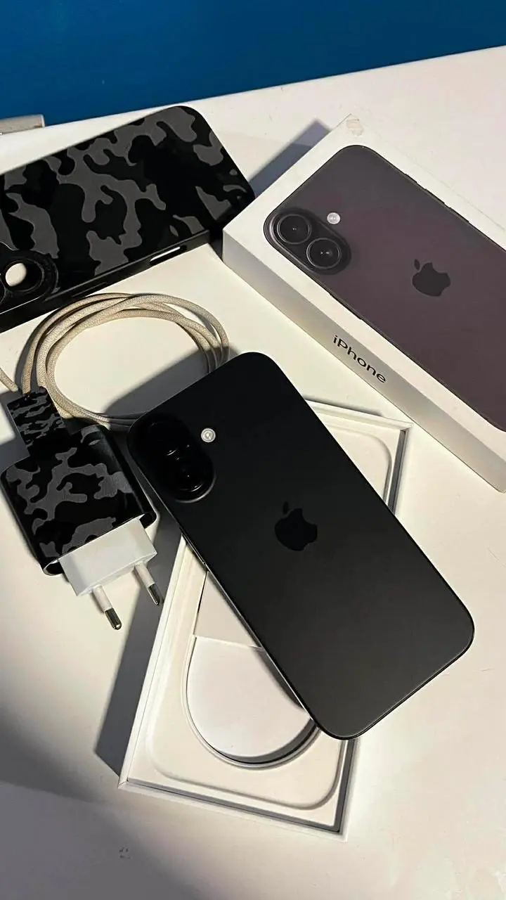 iPhone 16 negro 128gb - miniatura 1