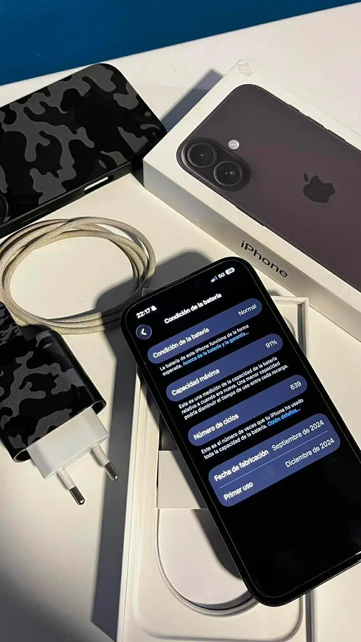iPhone 16 negro 128gb - miniatura 5