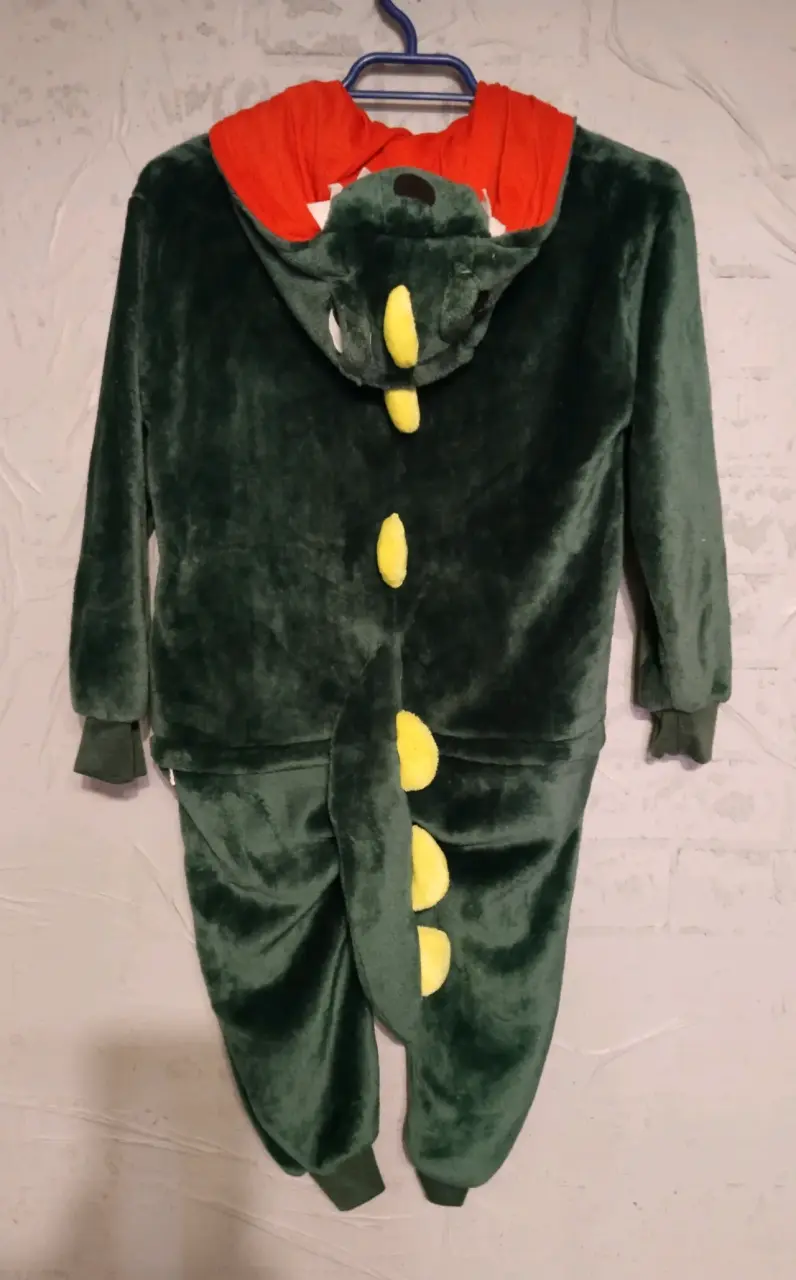 Disfraz de dinosaurio talla 6-8 - miniatura 2