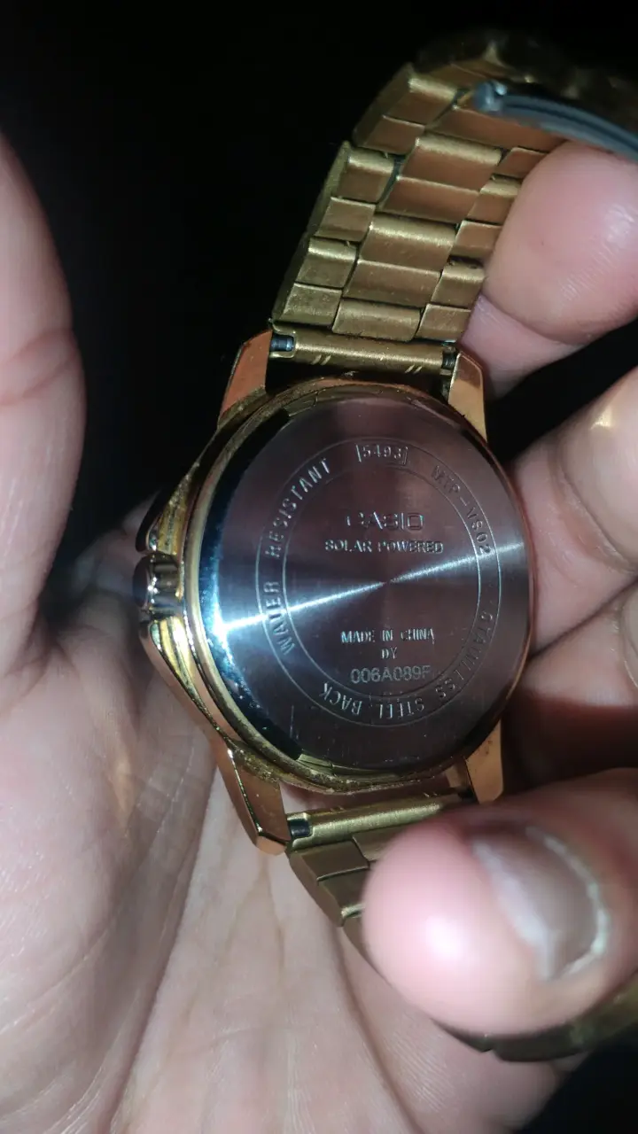 Reloj Casio mtp-vs02 solar powered - miniatura 2