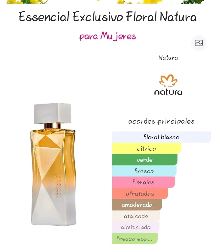 Perfume Essencial Exclusivo Floral