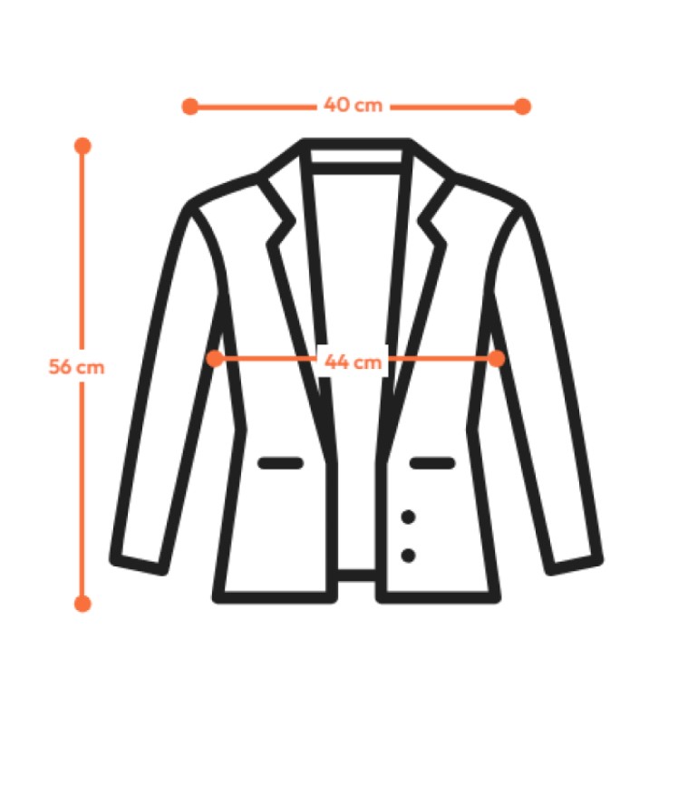 Blazer café botones grandes - miniatura 5