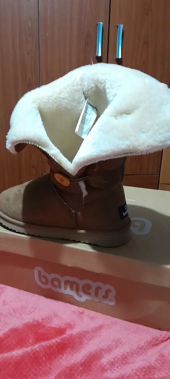 Botas mujer camel Bamers - miniatura 2