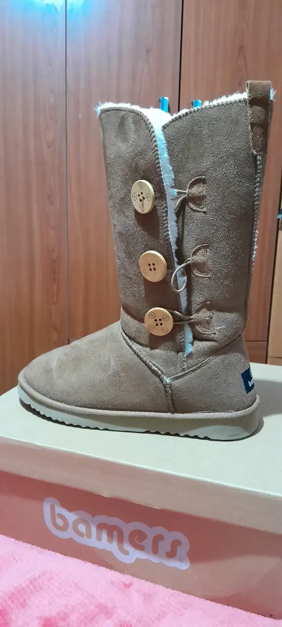 Botas mujer camel Bamers - miniatura 3