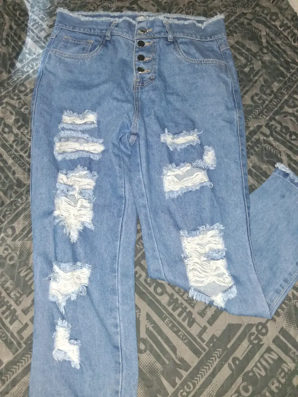Jeans  rasgado Malixi - miniatura 3
