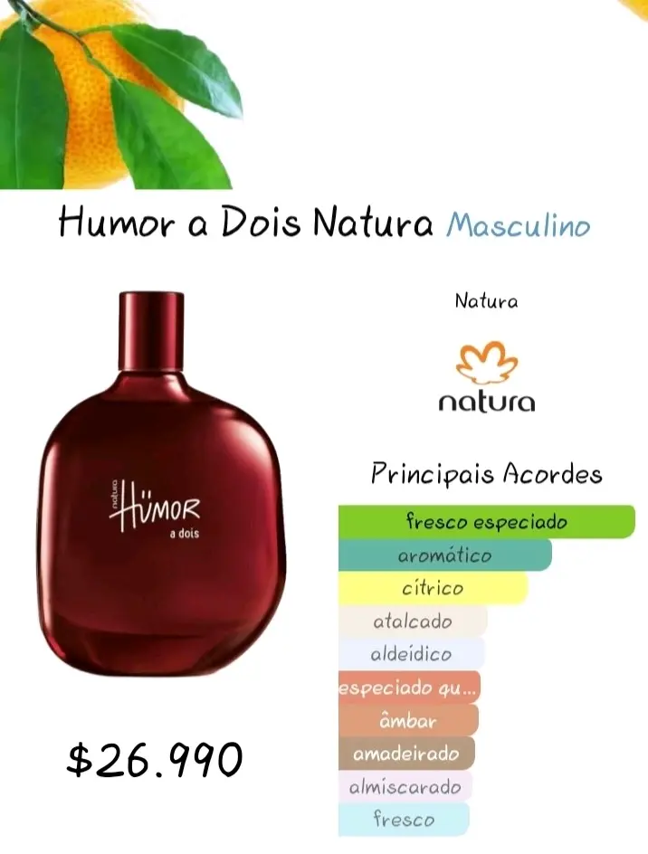 Perfume Natura Humor a Dois