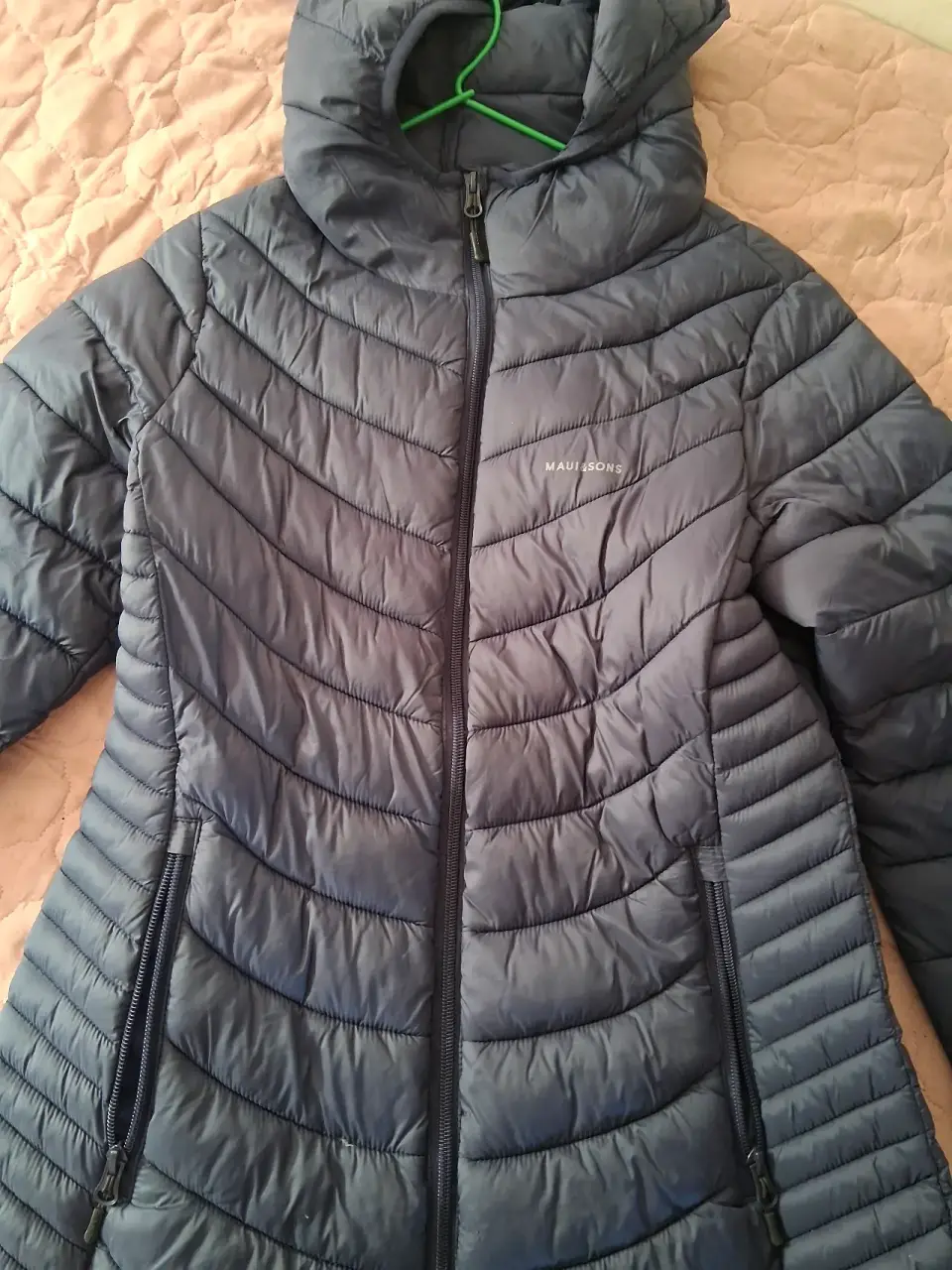 Chaqueta azul marino para mujer,talla M (1 uso) - miniatura 2