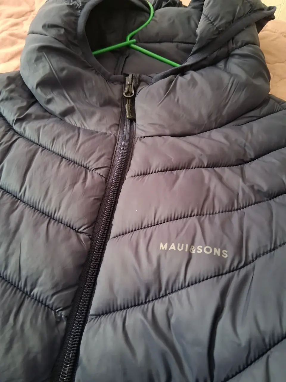 Chaqueta azul marino para mujer,talla M (1 uso) - miniatura 3