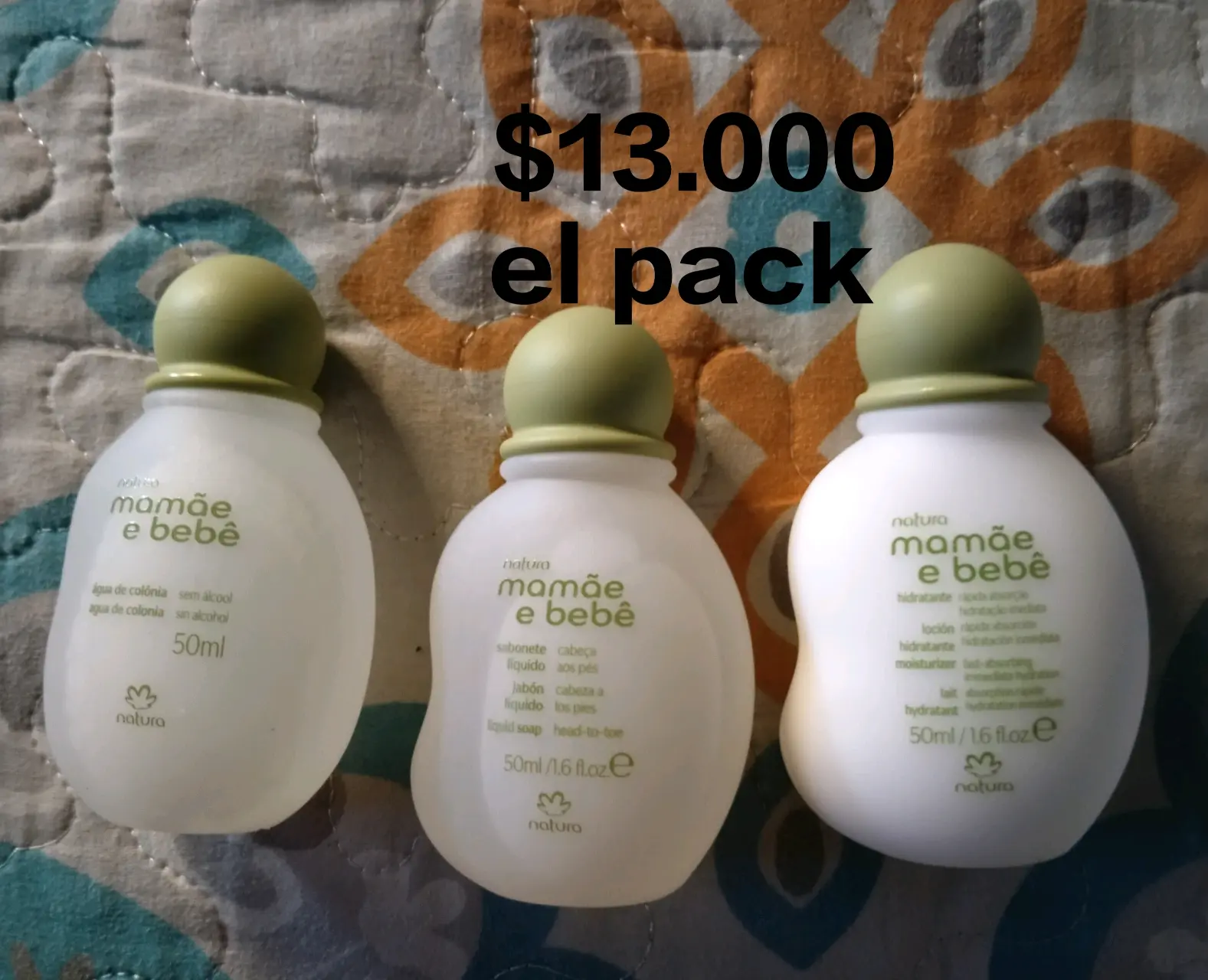 Pack Natura Mamãe e Bebê