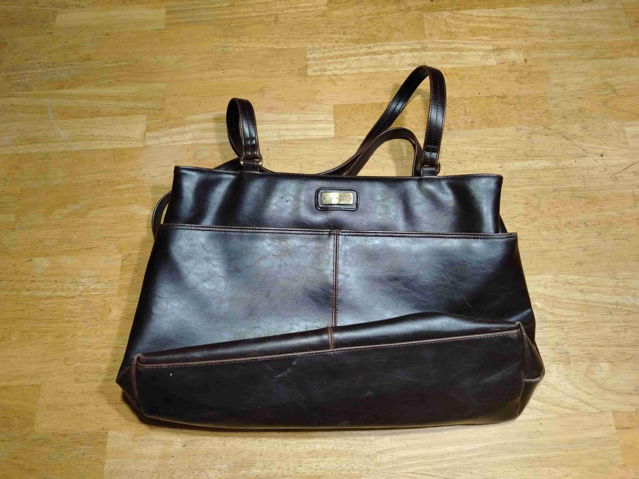 Bolso de cuero marrón - miniatura 2