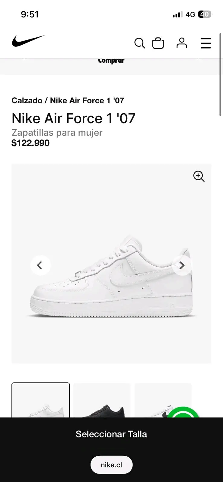 Zapatillas blancas estilo clásico,nuevas. (Sin caj - miniatura 6