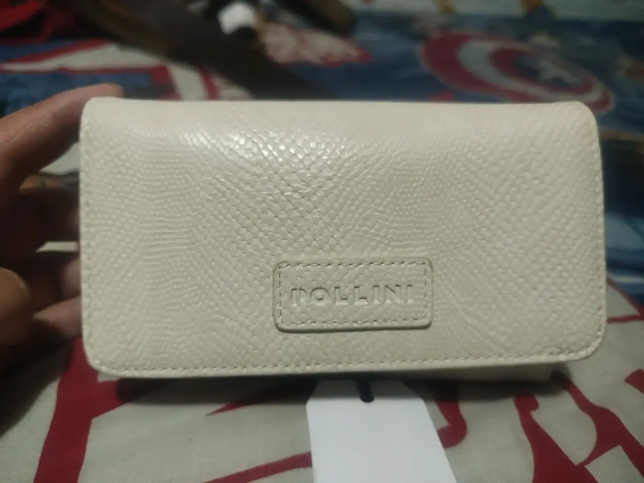 Cartera negra de cuero sintético - miniatura 4